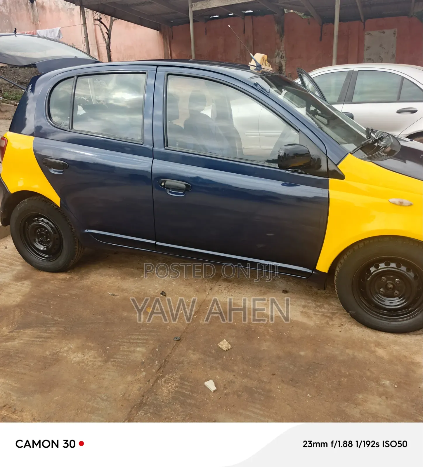 Toyota Yaris 2005 Blue