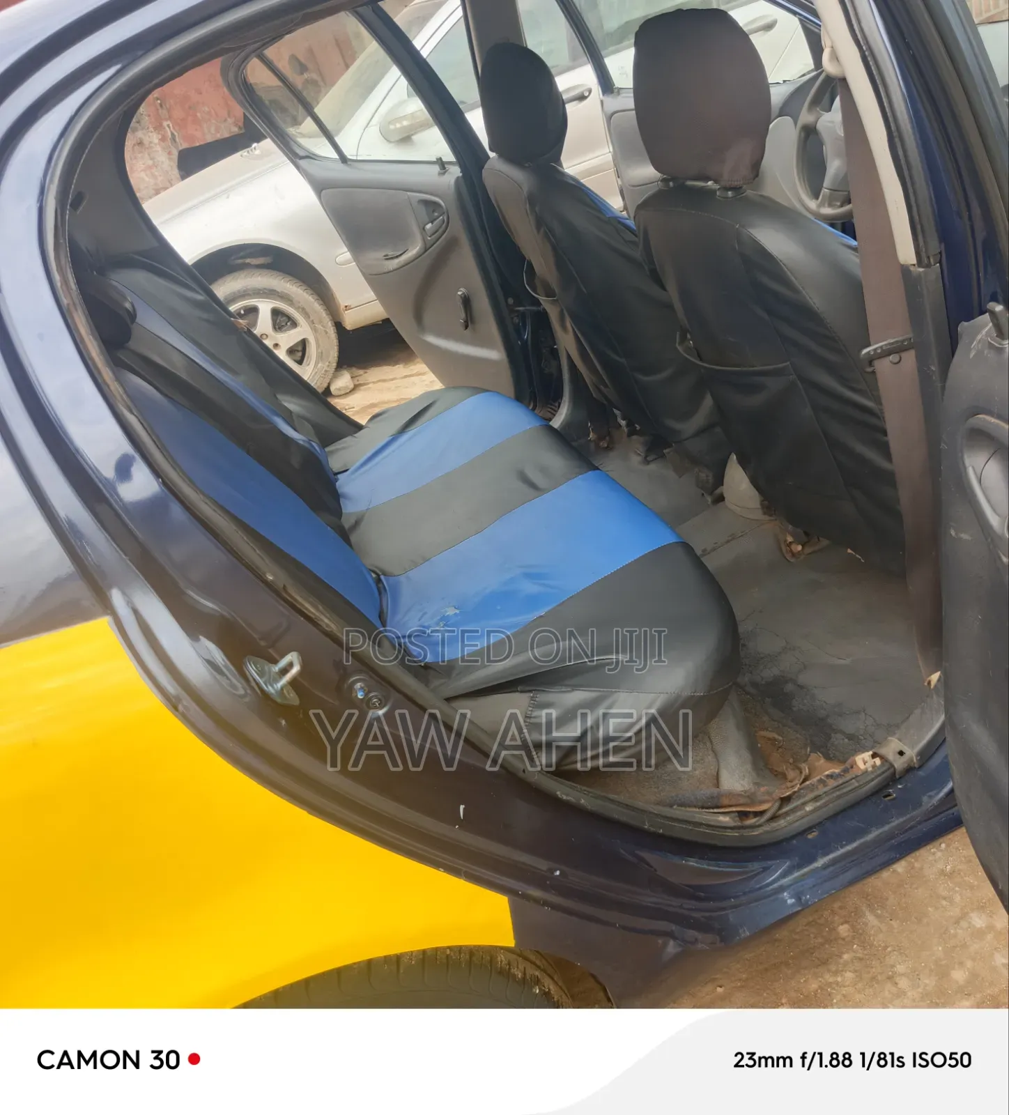 Toyota Yaris 2005 Blue