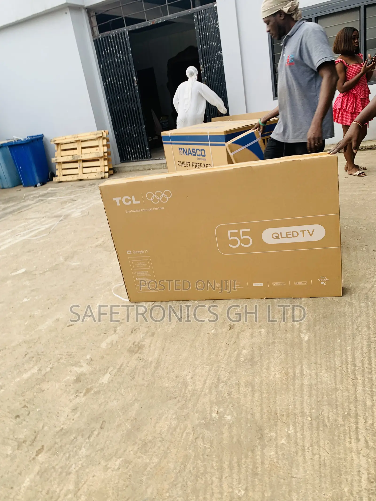 Ultra Sleek TCL 55” QLED Smart Google TV 55C645