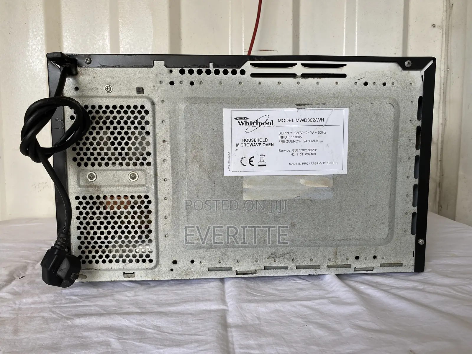 Clean Whirlpool 23L Grill Microwave Oven
