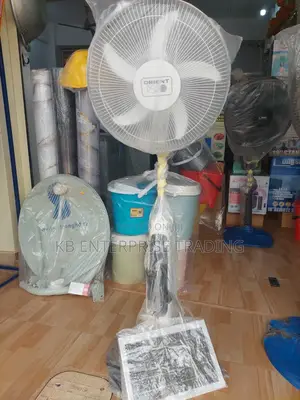 Solar and Electric Fan With Two Seperate Bulbs, Remote and Front Light