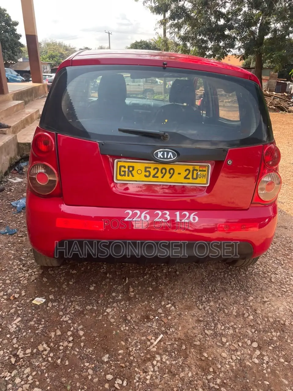 Kia Morning 2010 Red