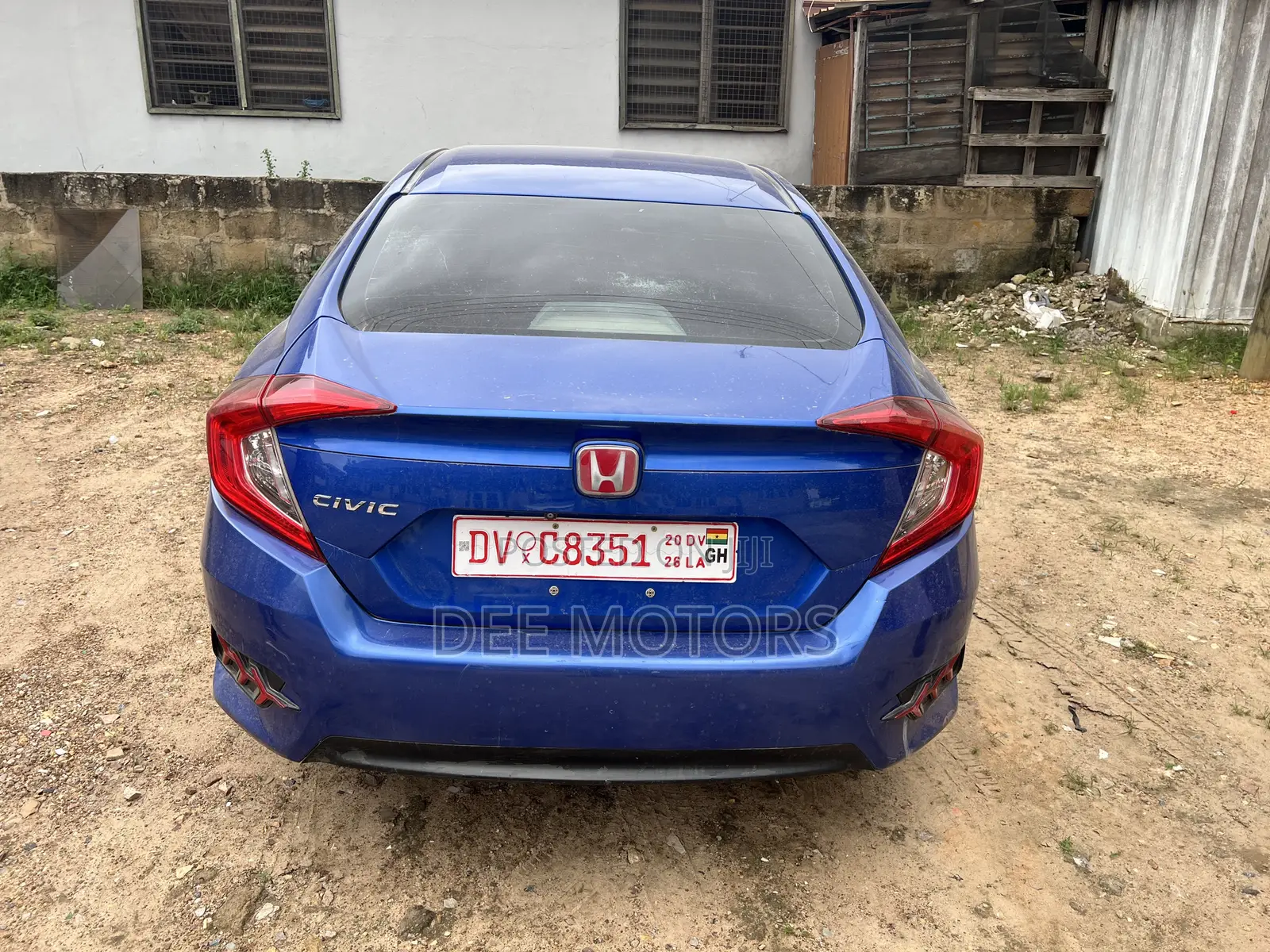 Honda Civic 2017 Blue