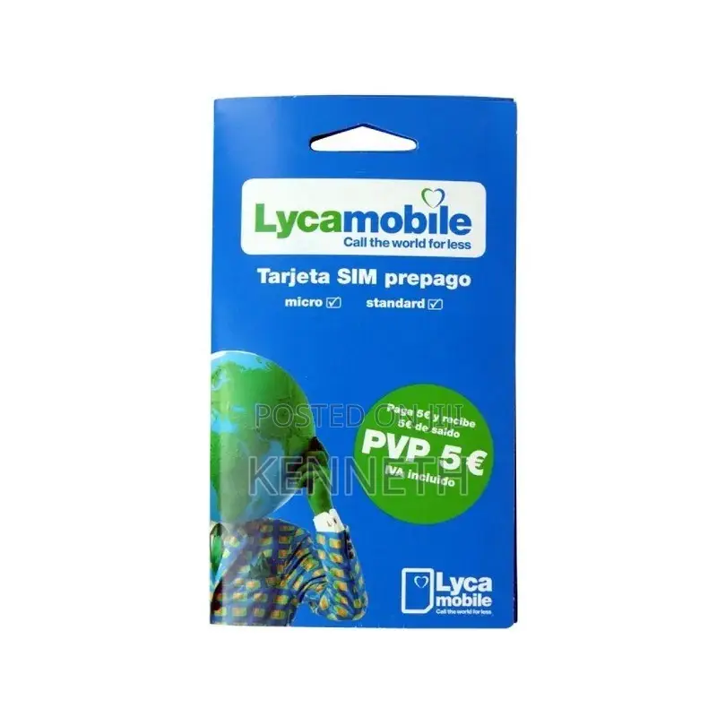 Activated UK International Sim Cards (Lyca, Giffgaff, Lebara)
