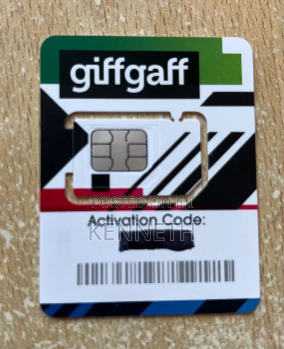 Activated UK International Sim Cards (Lyca, Giffgaff, Lebara)