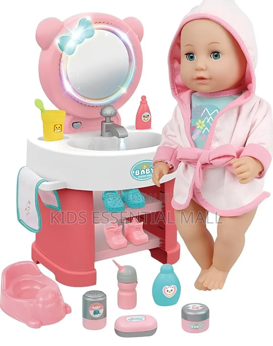 Interactive Wash Basin Playset for Kids