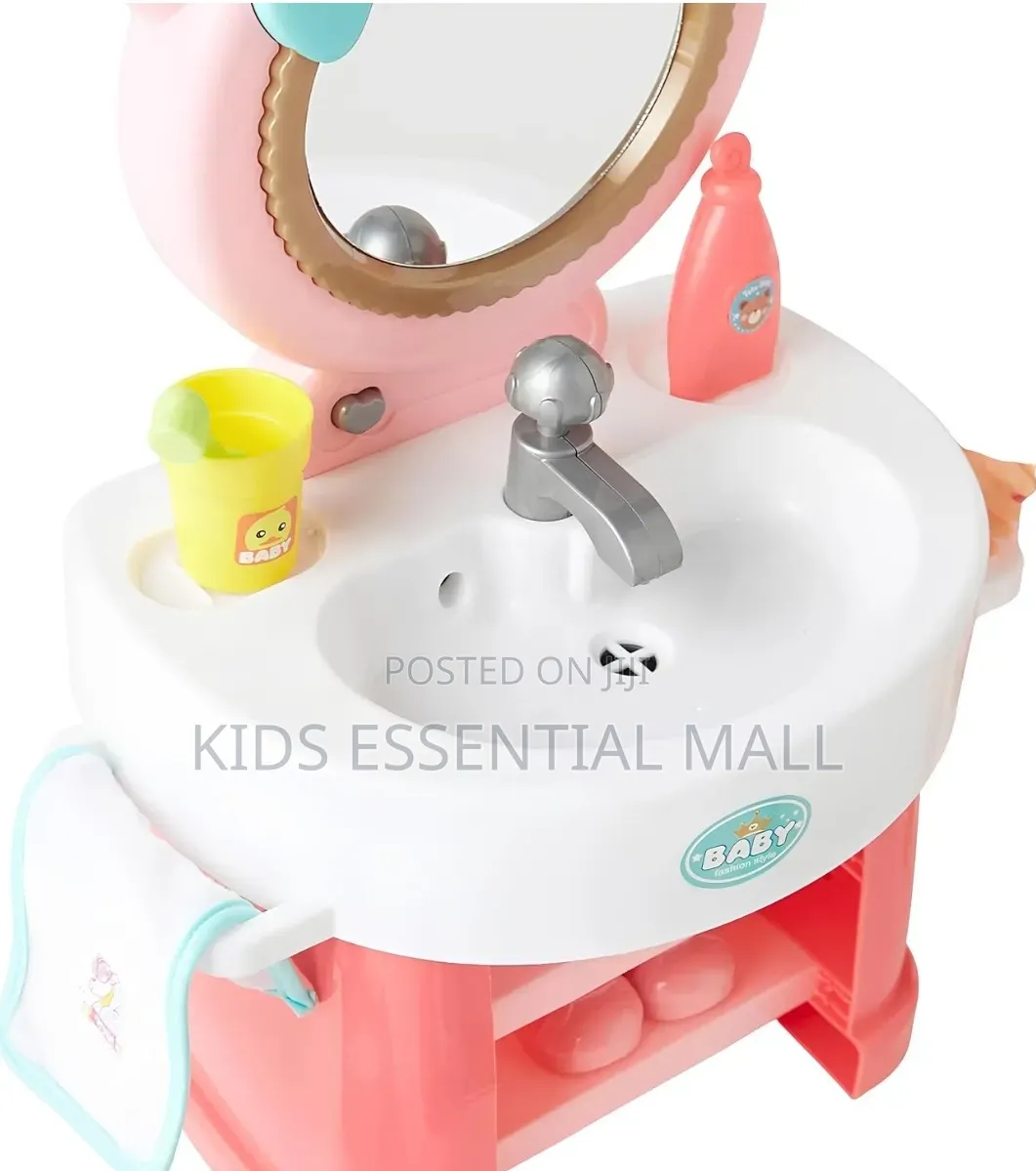 Interactive Wash Basin Playset for Kids