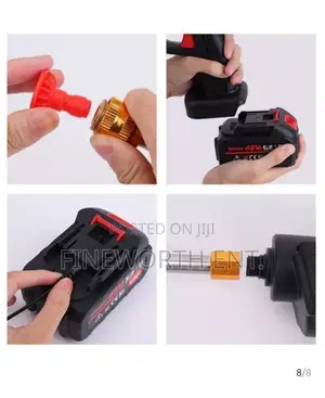 Multipurpose Handheld Pressure Washer, Water Gun Sprayer + 2 Batteries