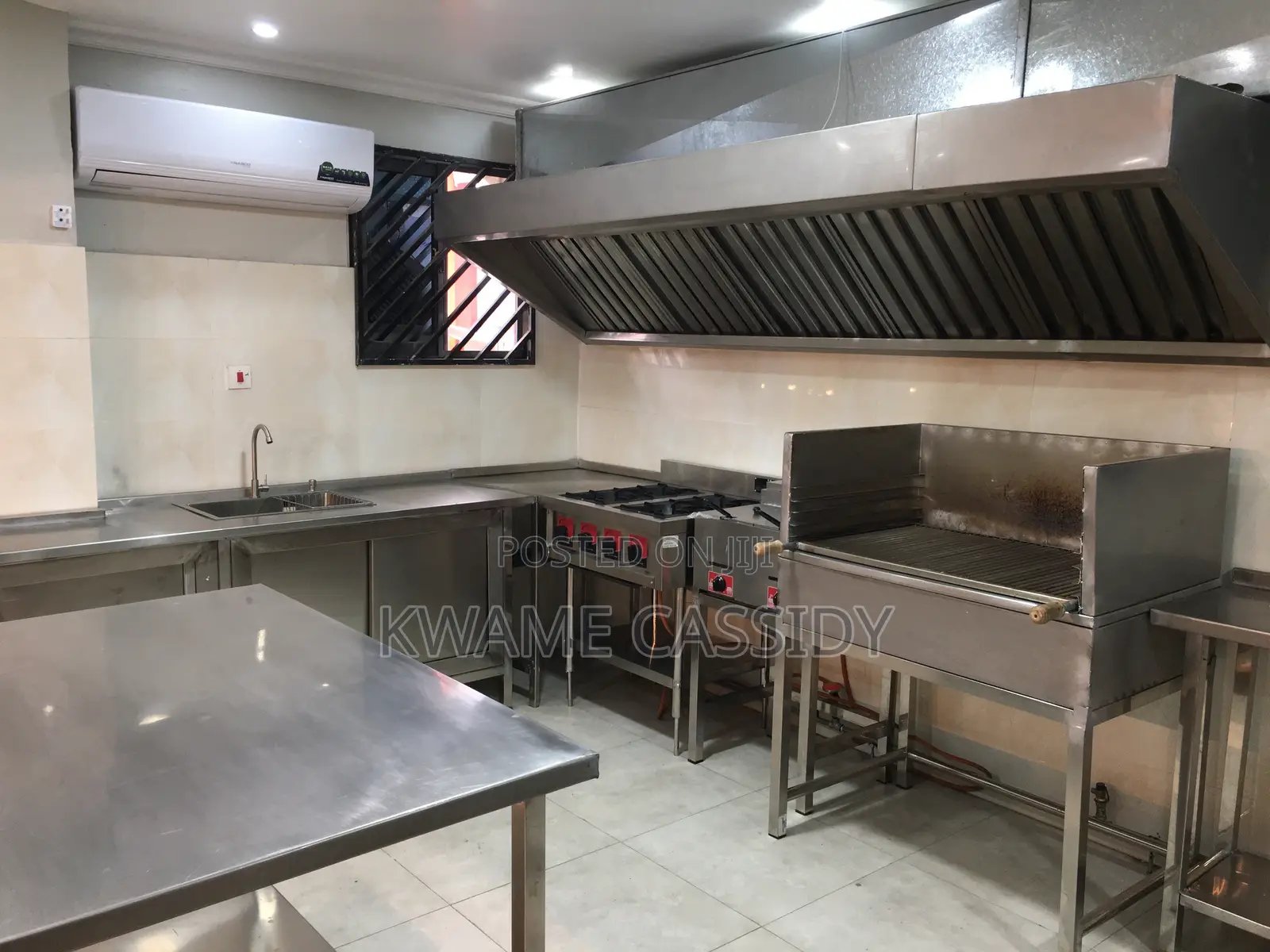 Kitchen Setup and Extractor Servicing
