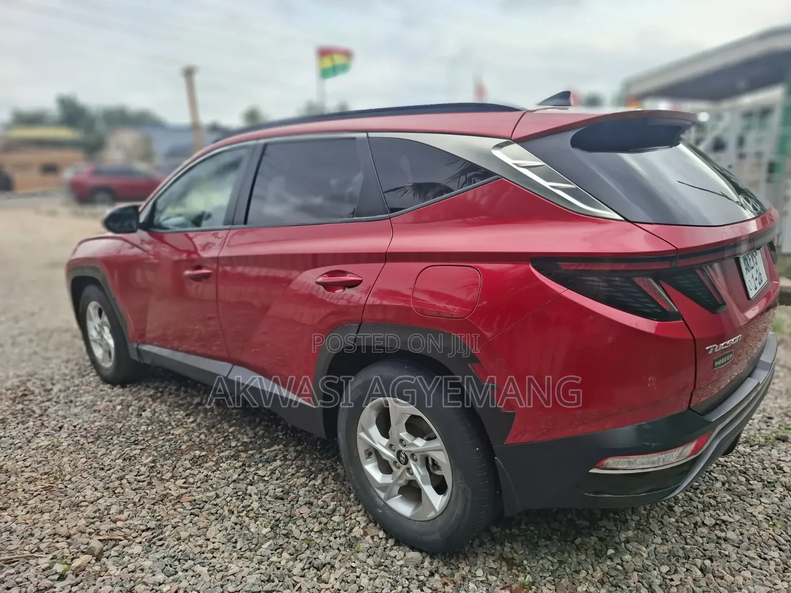 Hyundai Tucson 2022 Red