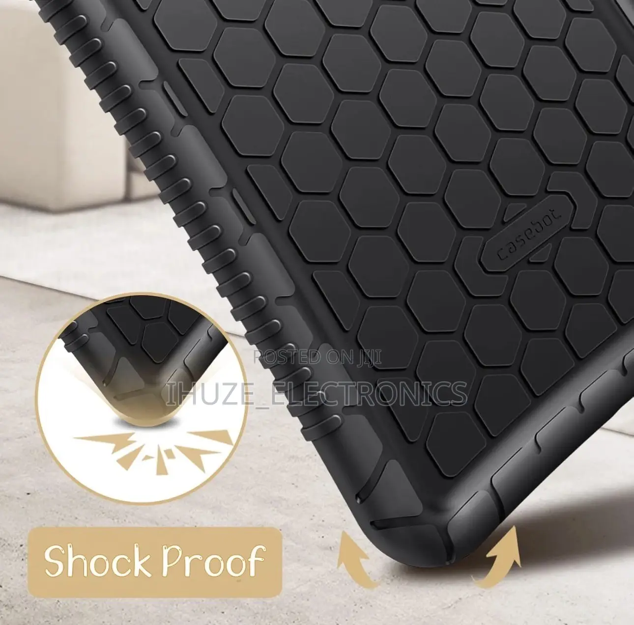 Silicone Case for iPad Mini 7 (A17 Pro) /Mini 6 Lightweight Back Cover