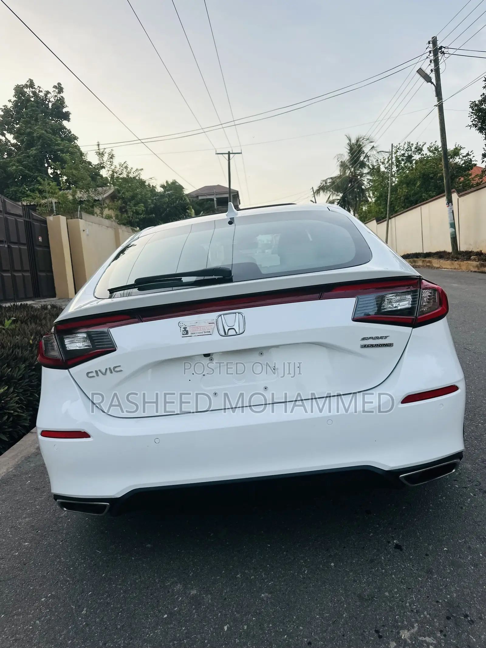 Honda Civic Sport Touring 2022 White