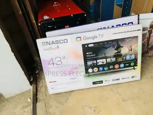 Get a New Nasco Smart Glossy 43”television