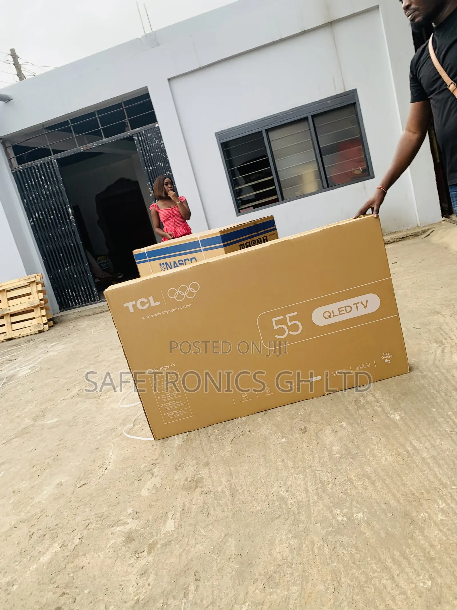 Perfect Sleek TCL 55 Inch QLED Smart Google TV 55C645