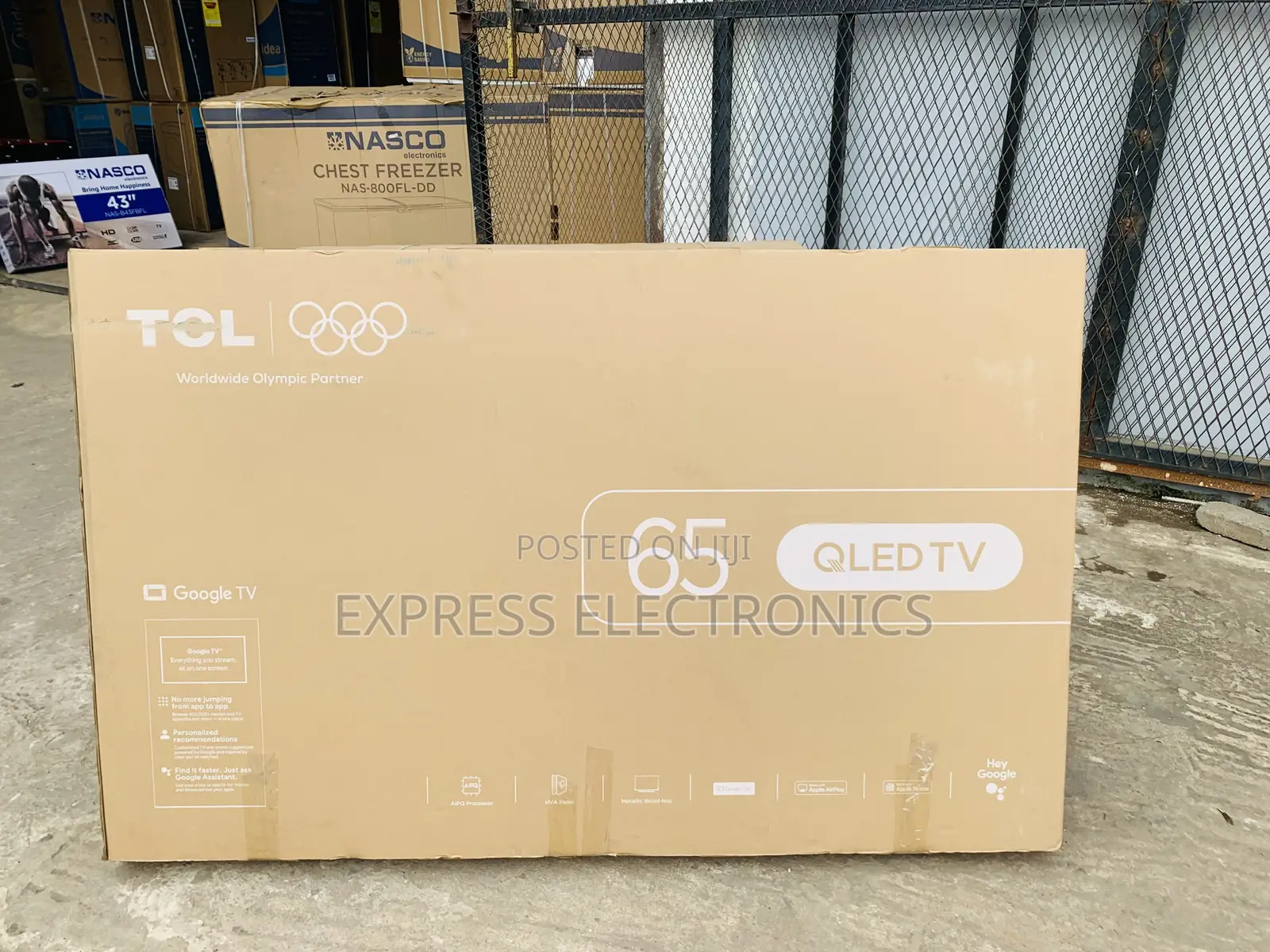Limited Stock TCL Qled 65c6k Qd-Mini Led Smart Television