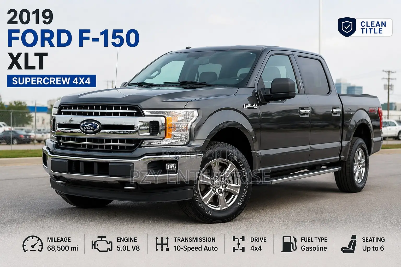 Ford F-150 2019 Gray