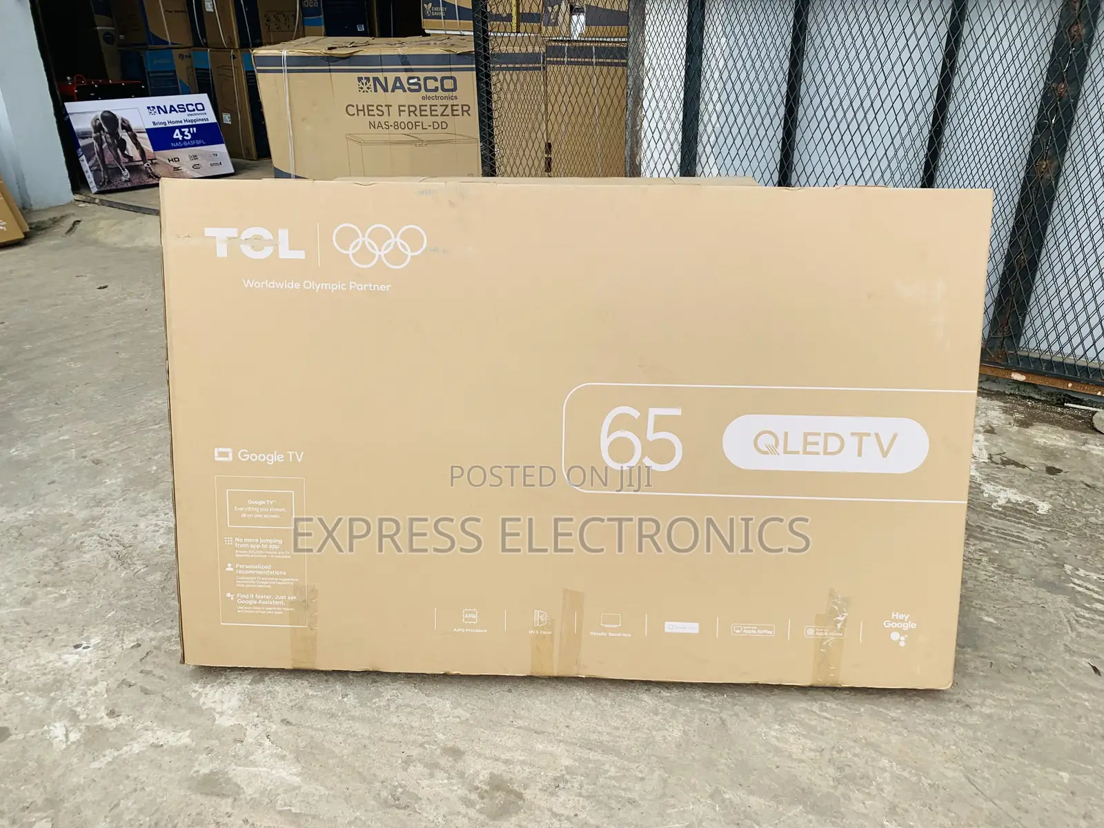 Ultra Slim TCL Qled 65c6k Qd-Mini Led Smart Television