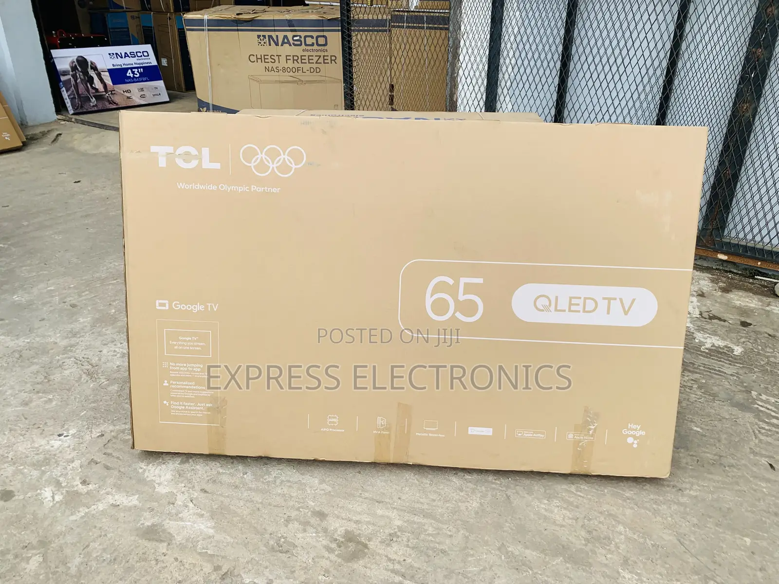 Ultra Slim TCL Qled 65c6k Qd-Mini Led Smart Television