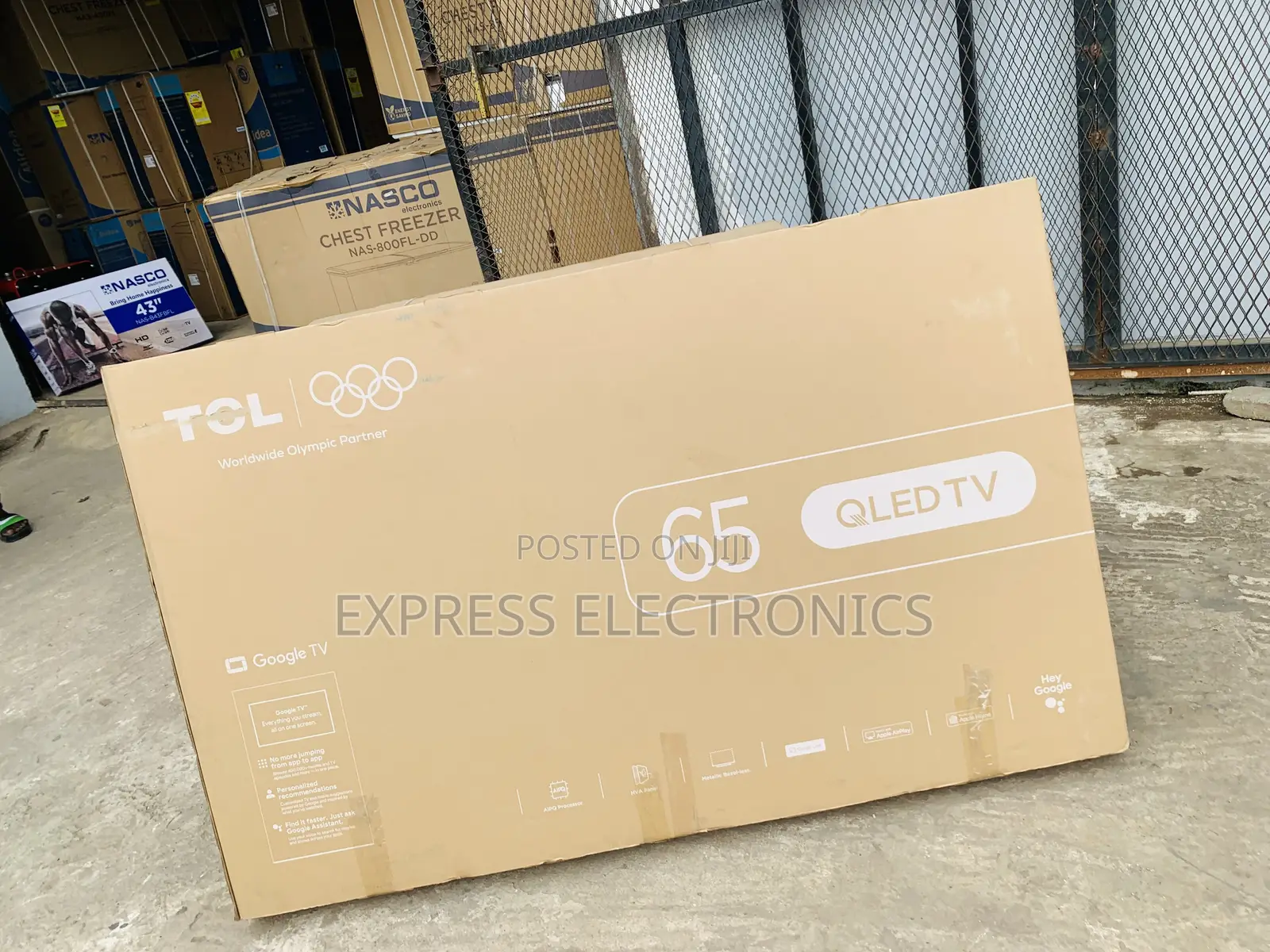 High Quality Display TCL Qled 65c6k Qd-Mini Led Smart Television