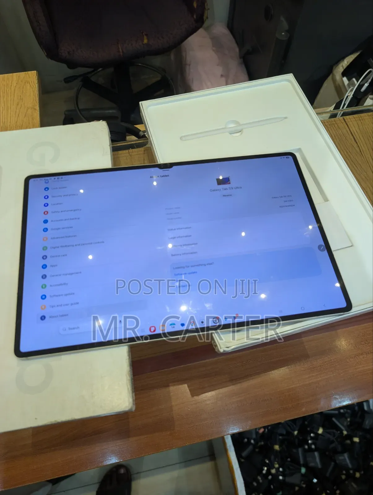 New Samsung Galaxy Tab S9 Ultra 256 GB Gray