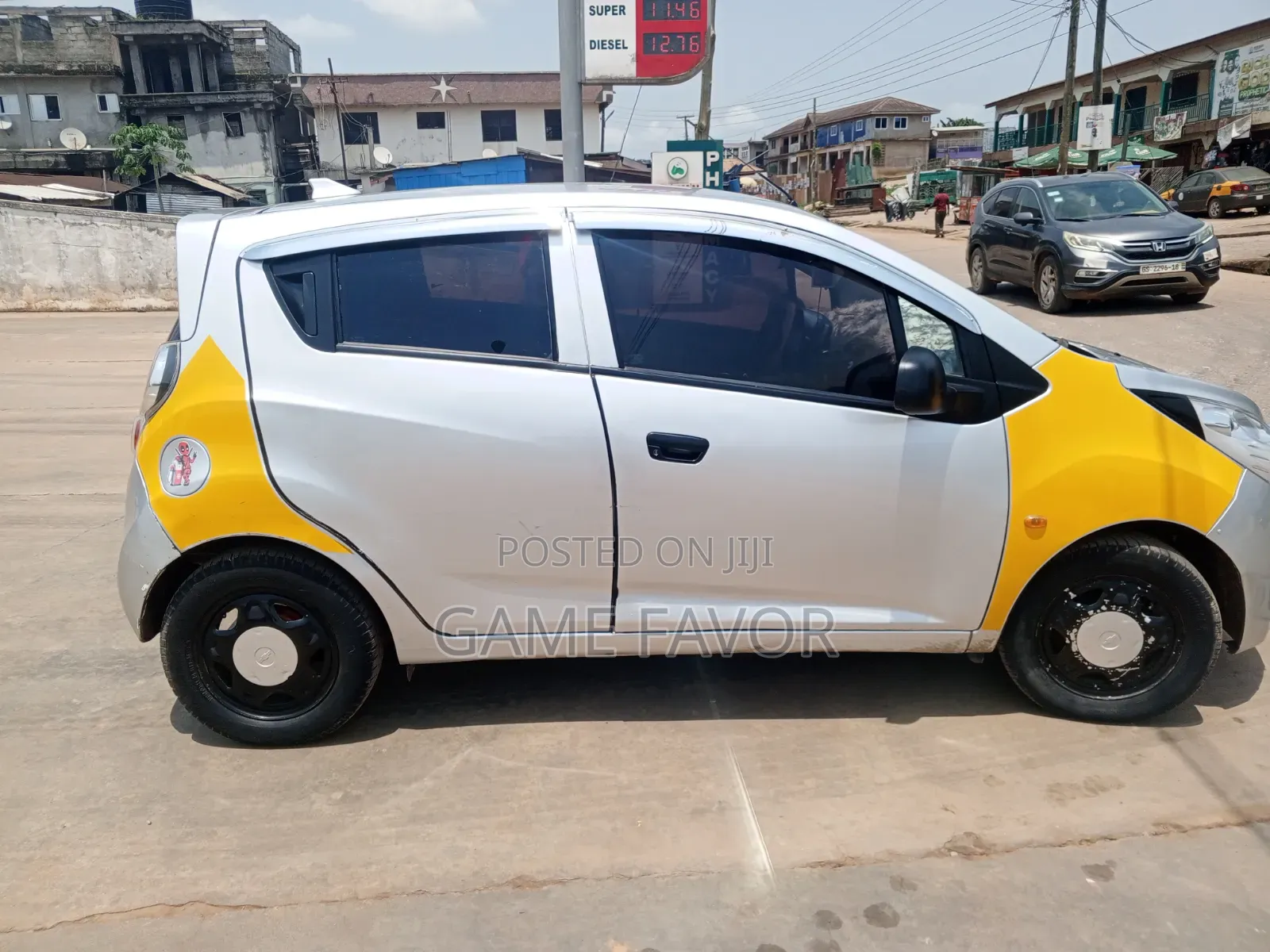Chevrolet Spark 2012 Gray