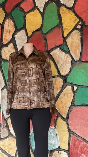 Cooperate Brown Boxed Shirt