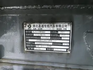 Water Tanker, 9.7 Cubic‐meter Water Tank.