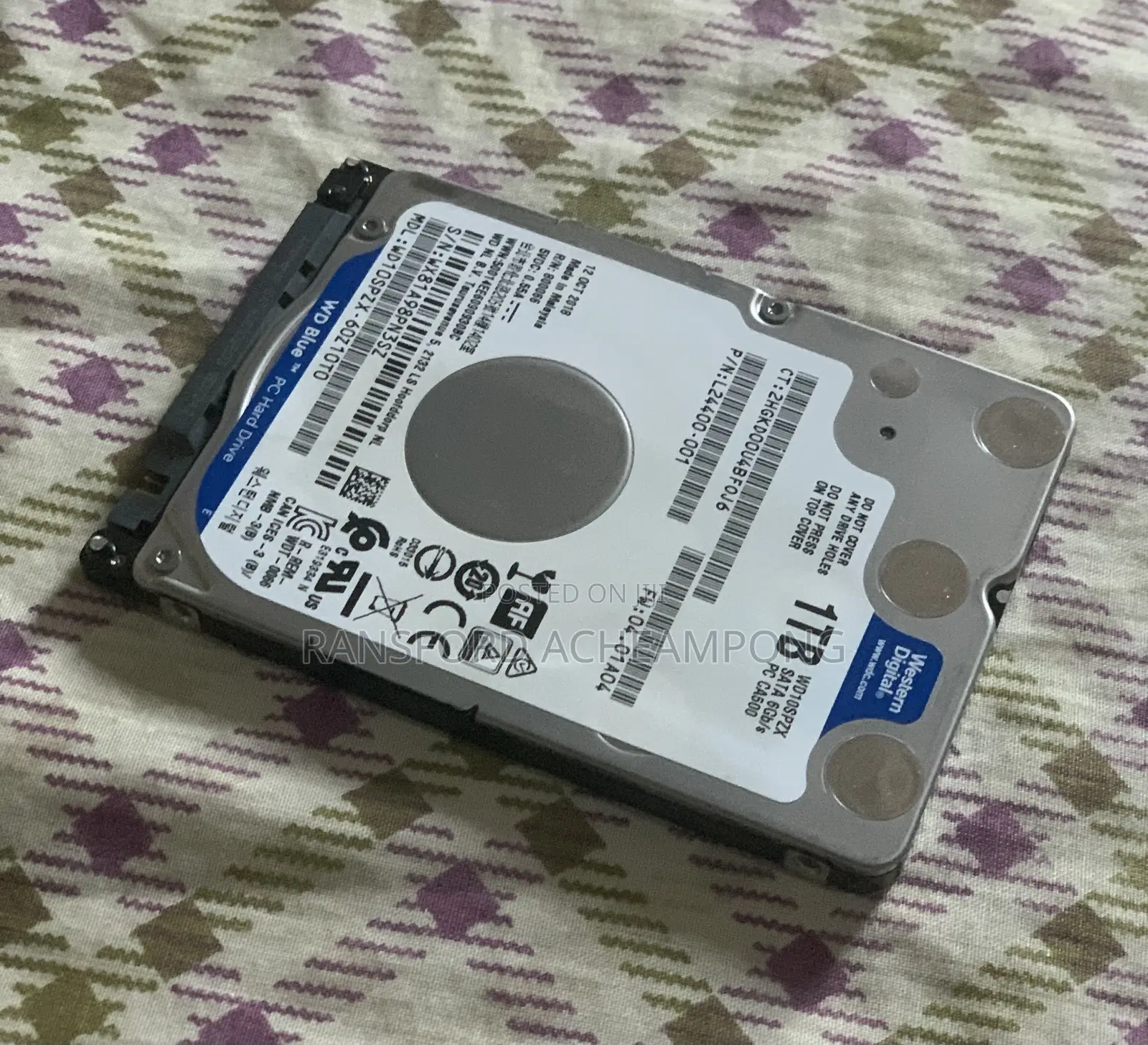 1TB Western Digital Hard Drive