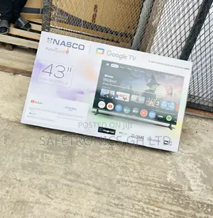 Unique Nasco 43′′ Full HD Smart LED TV NAS-J43FBFL-And