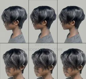 Side Bangs Pixie Cut