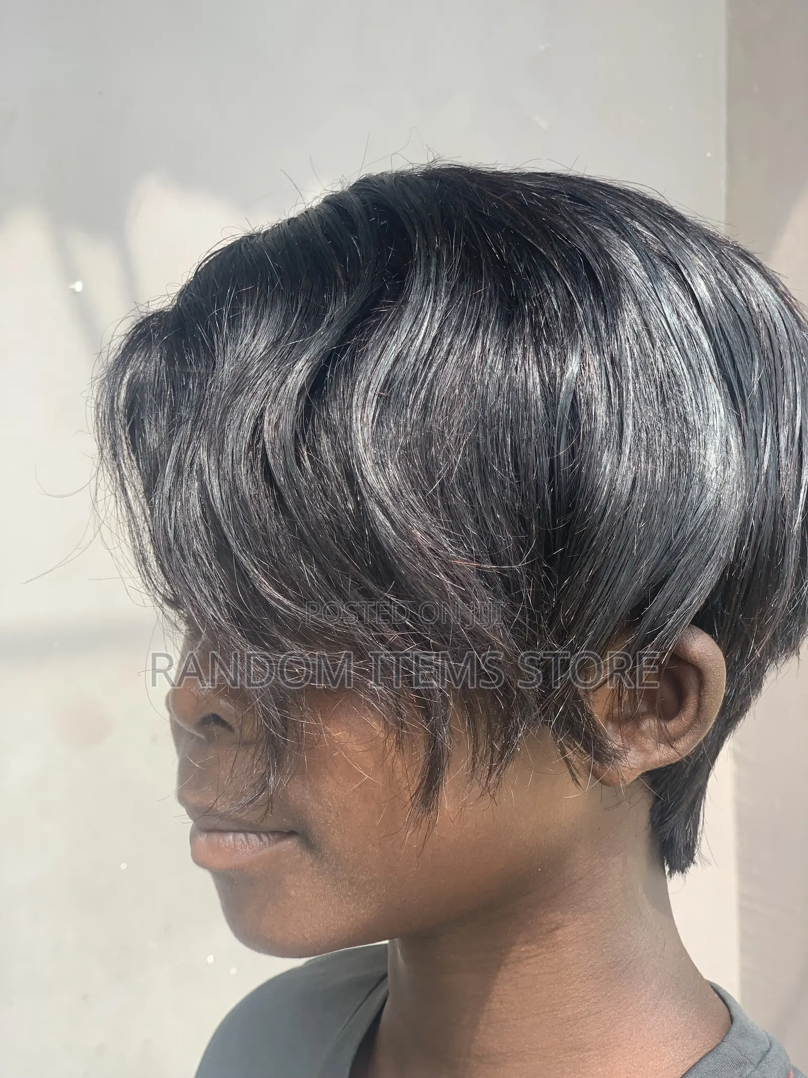 Side Bangs Pixie Cut