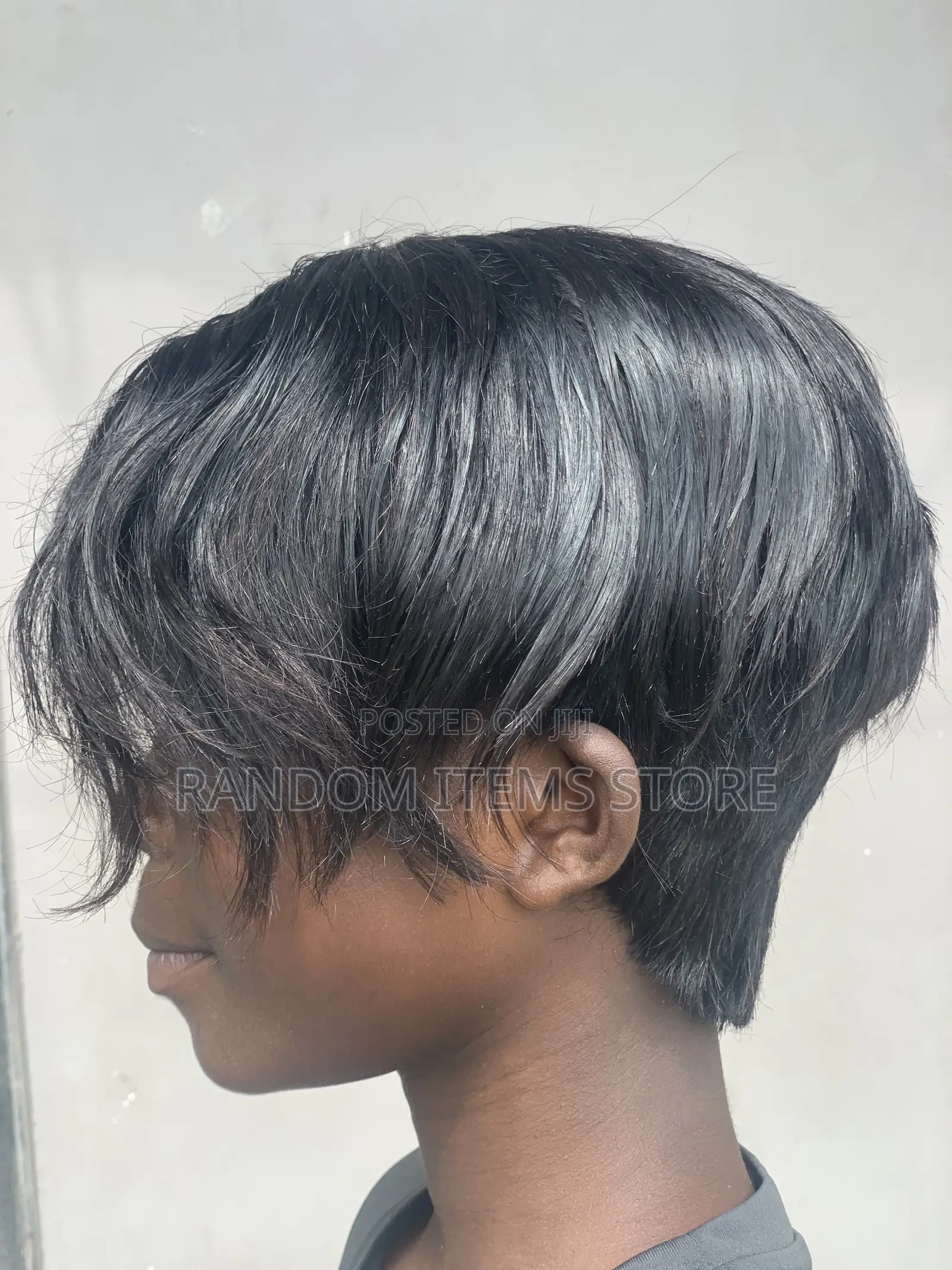 Side Bangs Pixie Cut