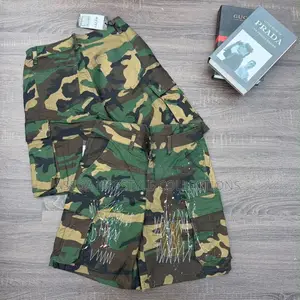 Solid Camo Shorts