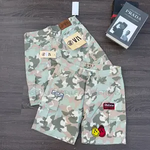 Solid Camo Shorts