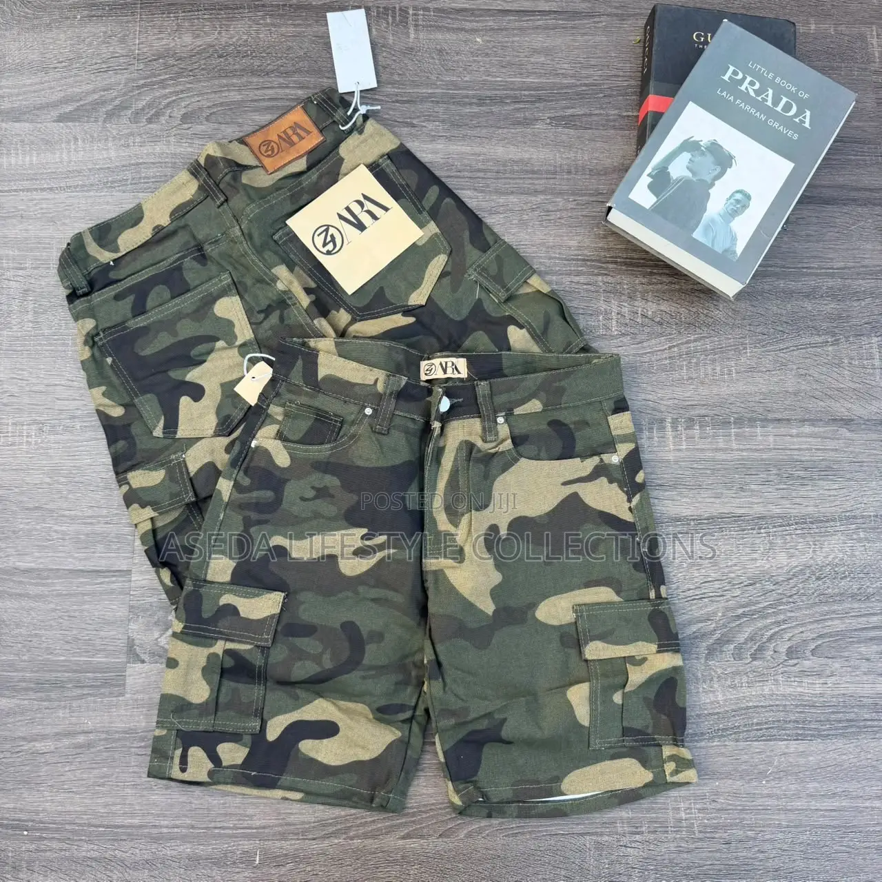 Solid Camo Shorts