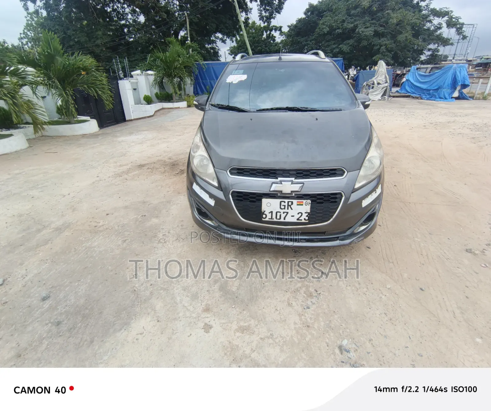 Chevrolet Spark 2014 Gray