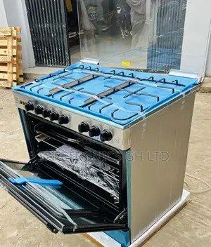 Available Nasco 5 Burner 90x60 Gas Cooker wI Grill [NASGC-AMG80S]