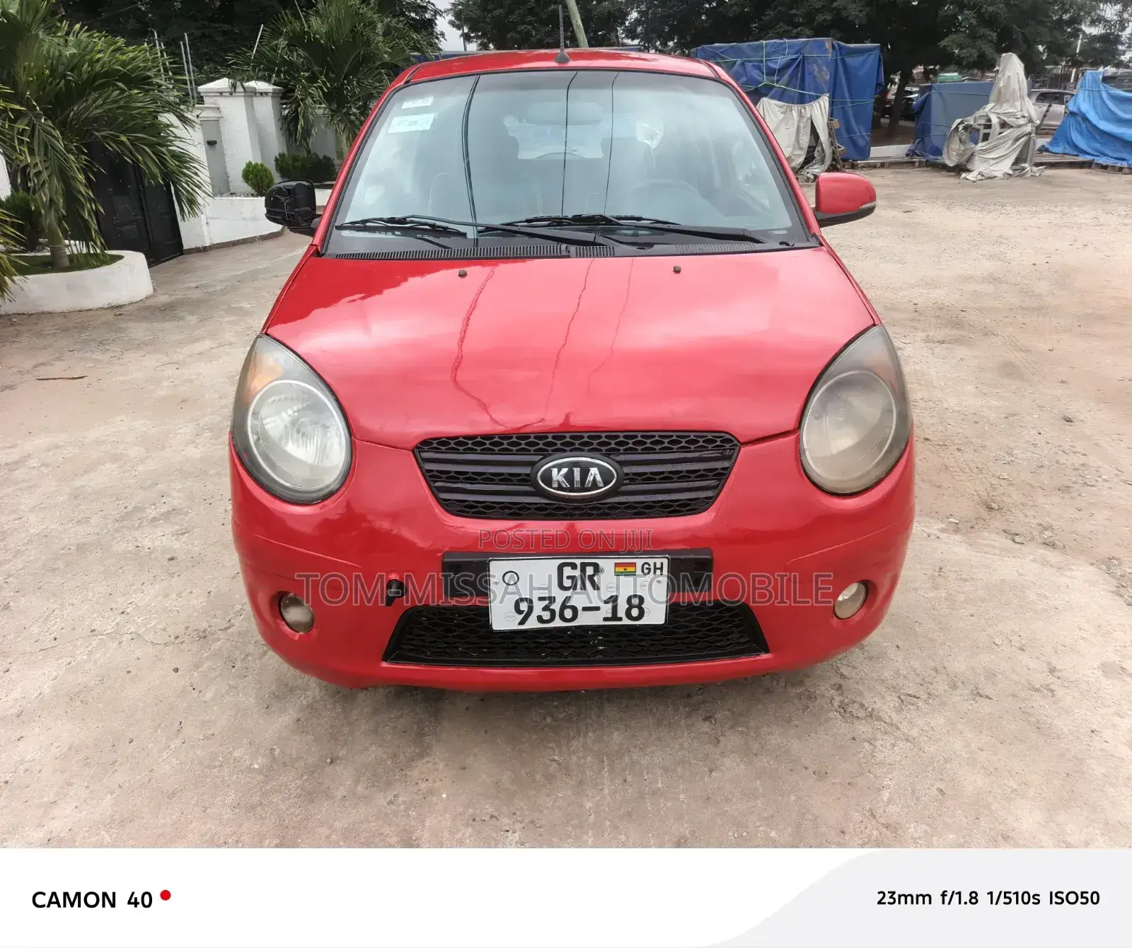 Kia Morning 2010 Red