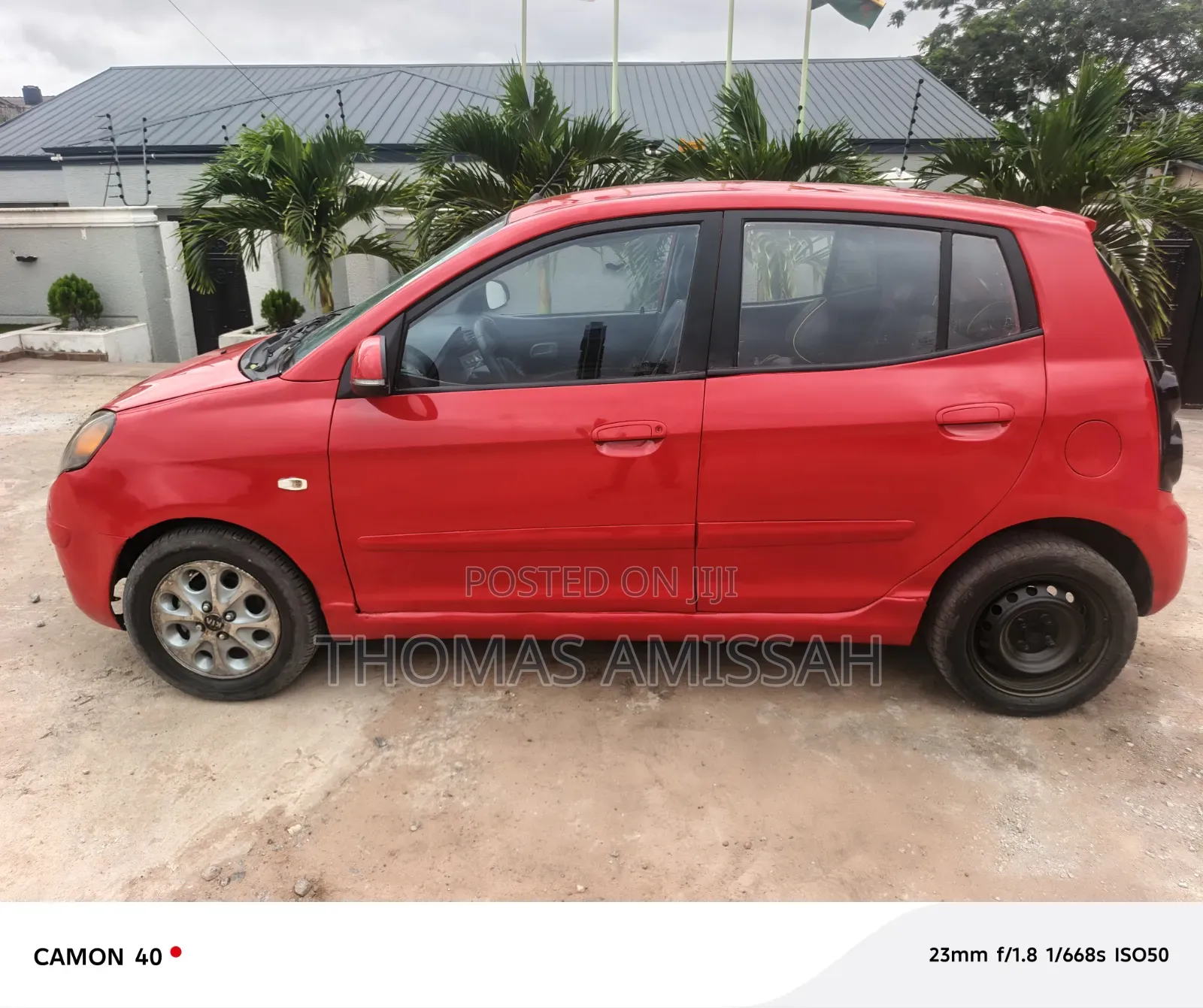 Kia Morning 2010 Red