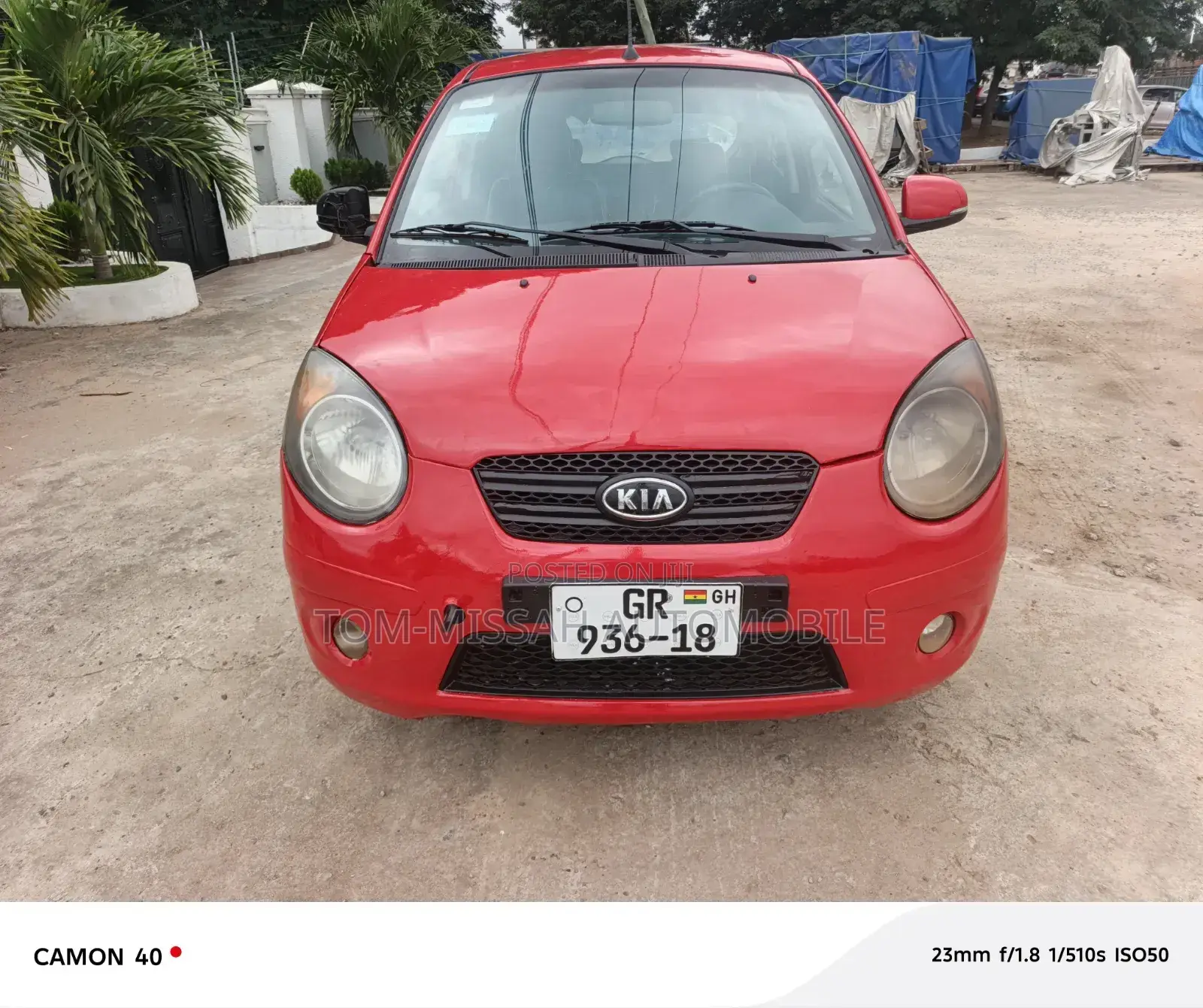 Kia Morning 2010 Red