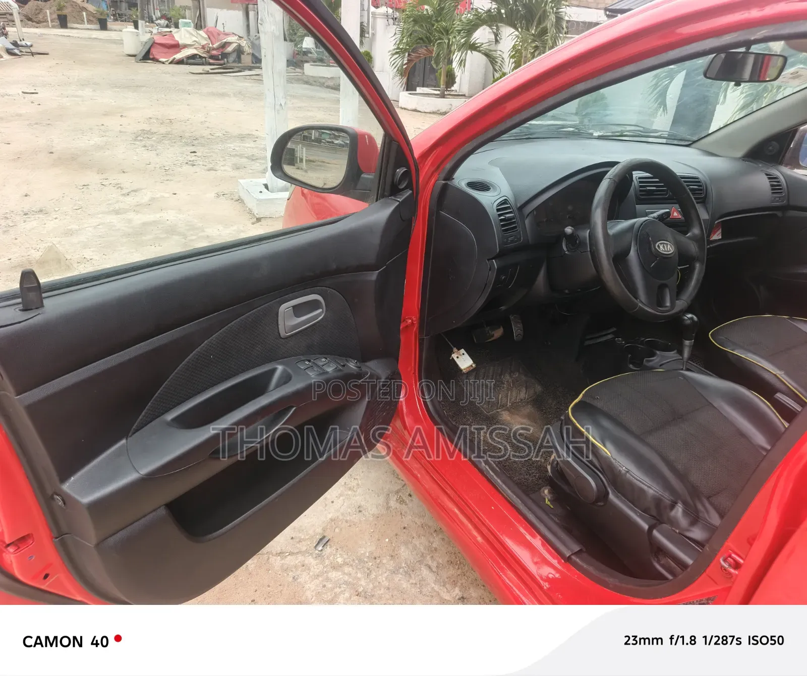 Kia Morning 2010 Red