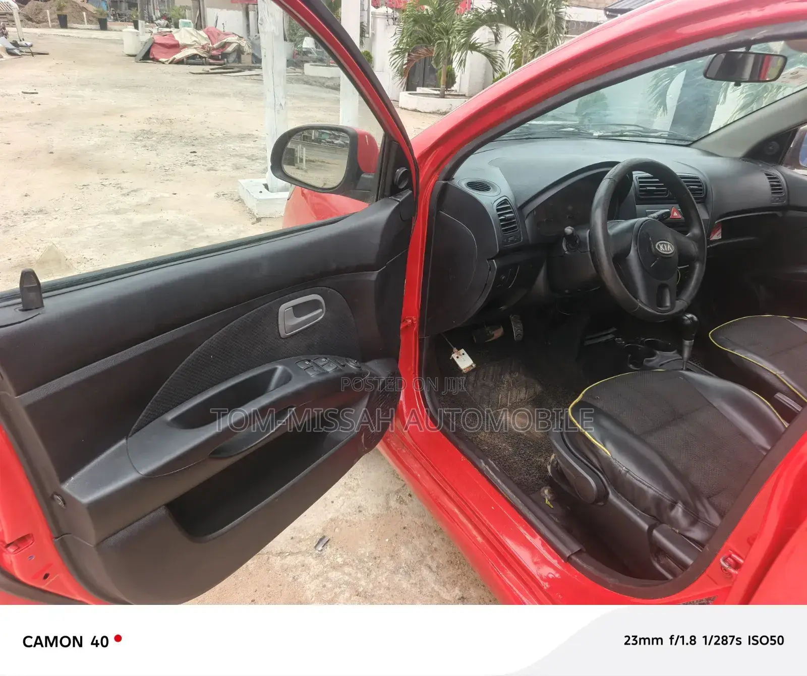 Kia Morning 2010 Red