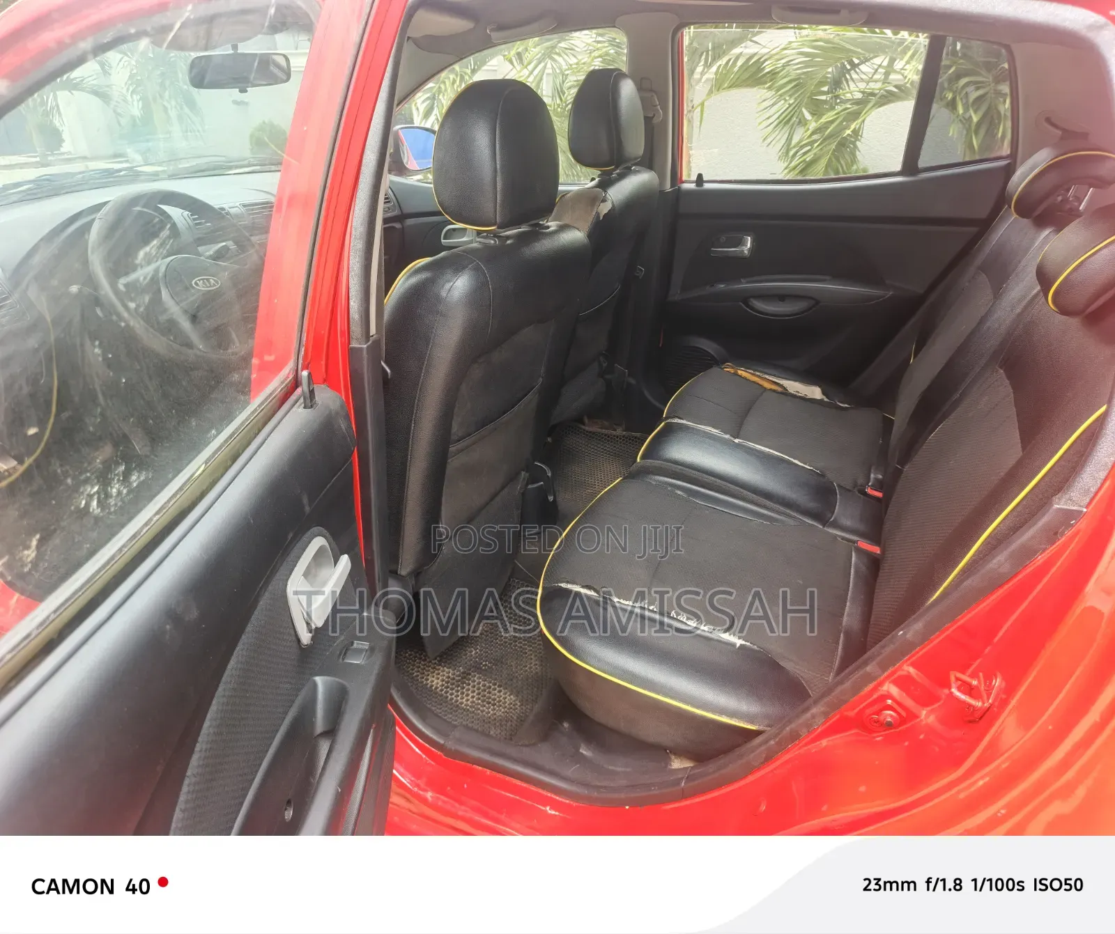 Kia Morning 2010 Red