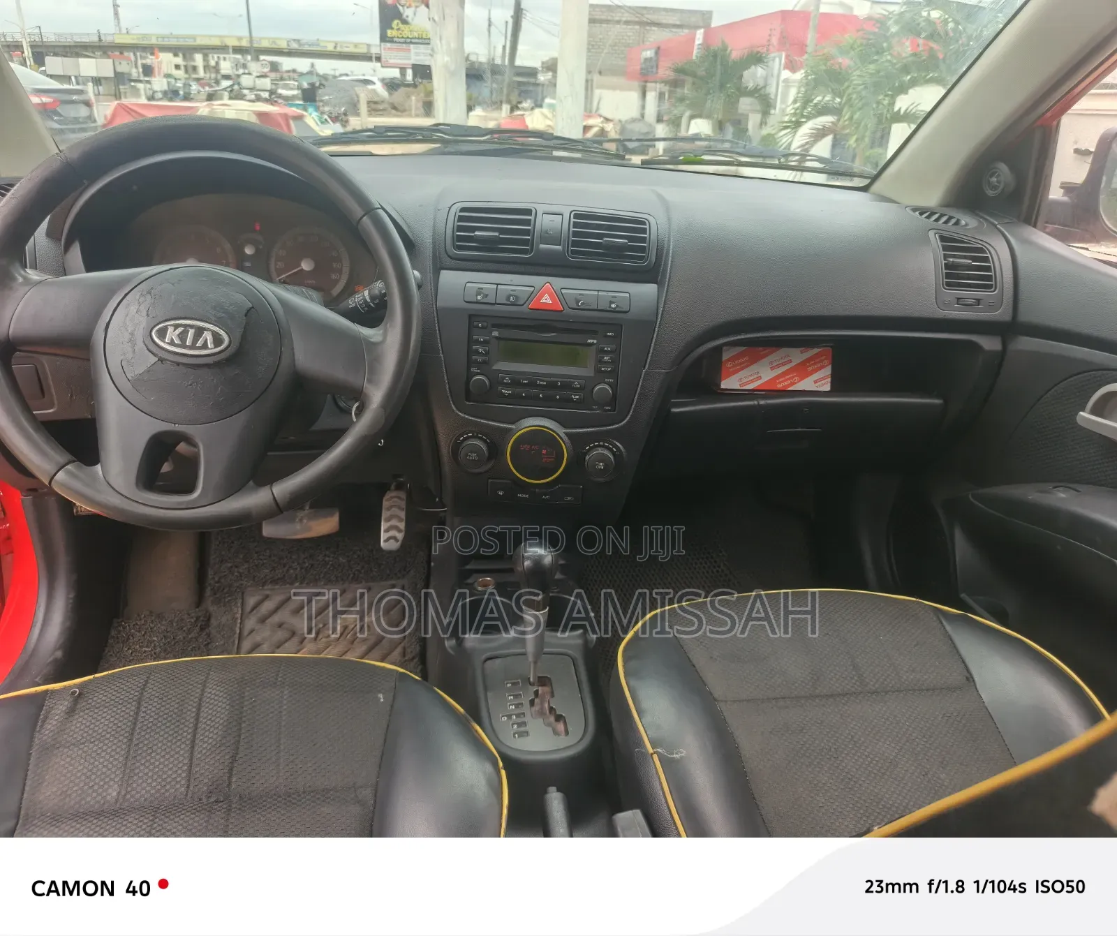 Kia Morning 2010 Red
