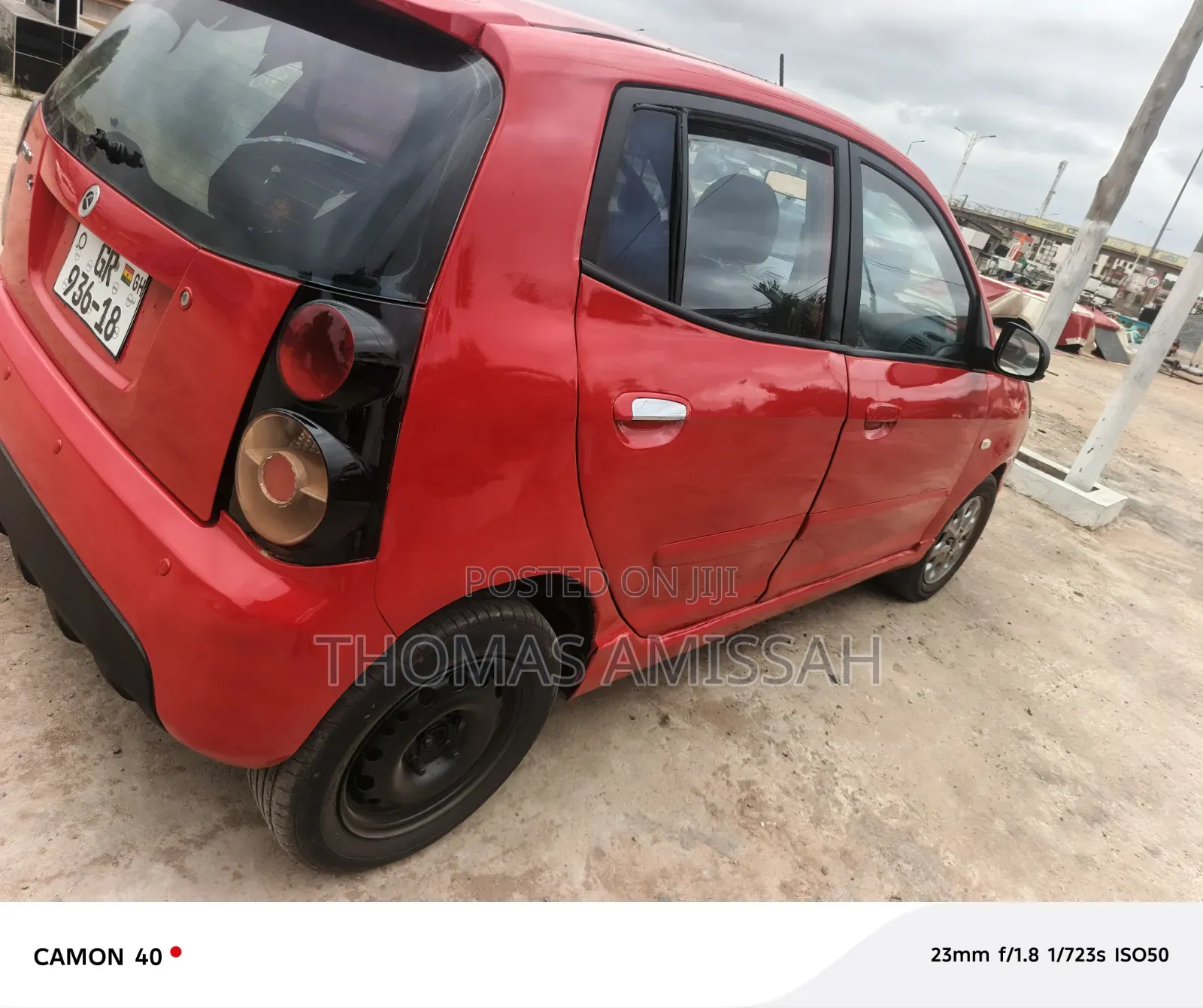 Kia Morning 2010 Red
