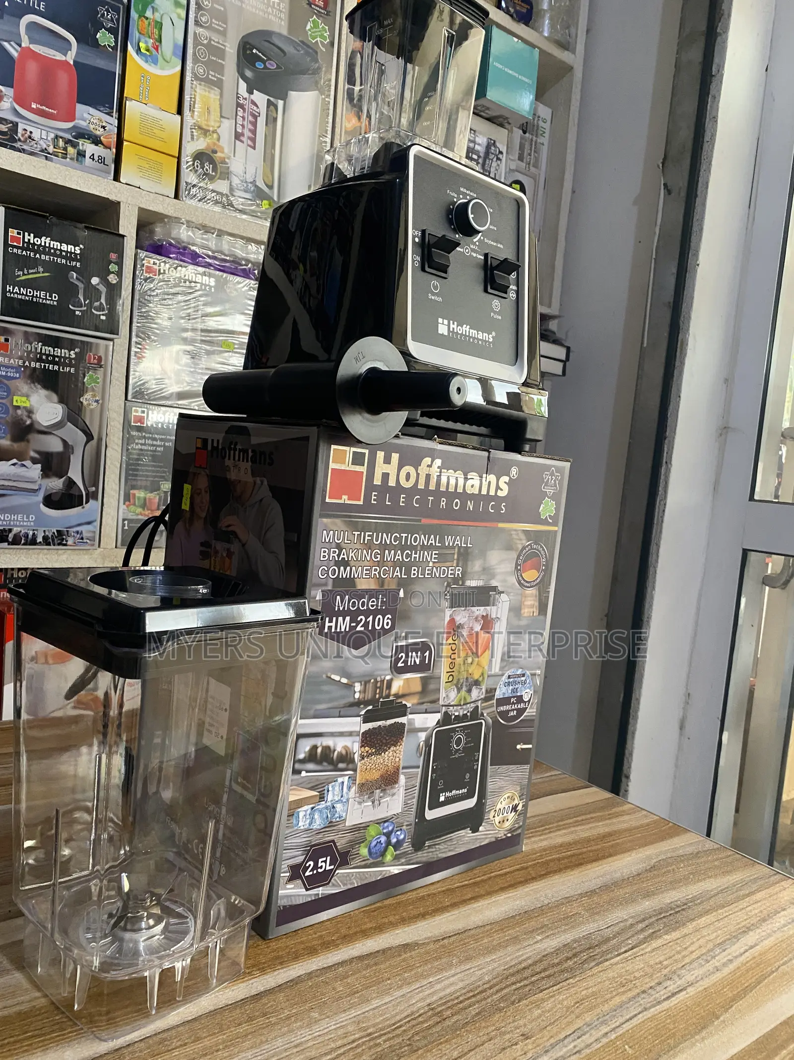 Hoffmans Heavy Duty Commercial Blender Machine