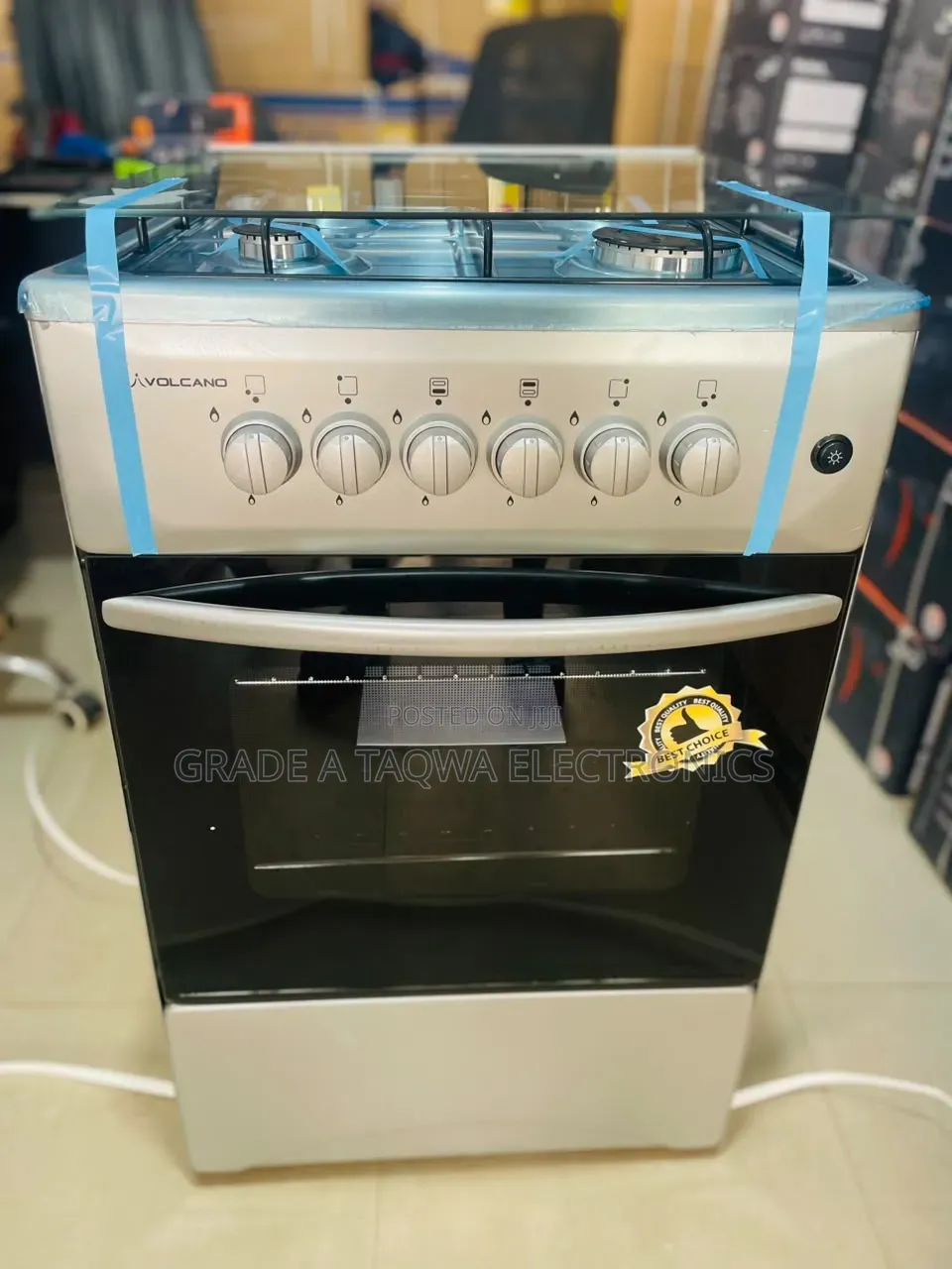 Volcano 50-50 Four Gas Cooker