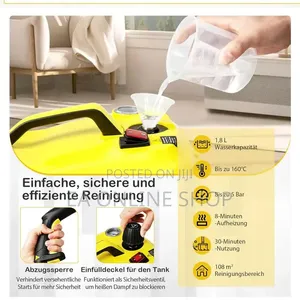 High Pressure Steam Cleaning Machine Cars,Floors,Kitchen Grease 2000W