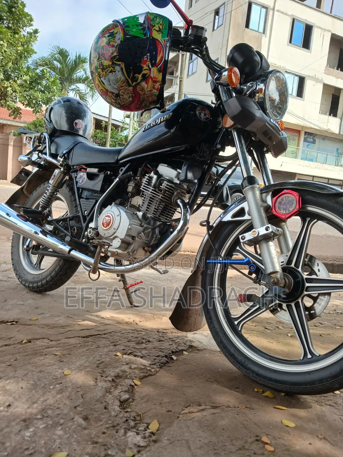 Haojue HJ125-8K 2024 Black
