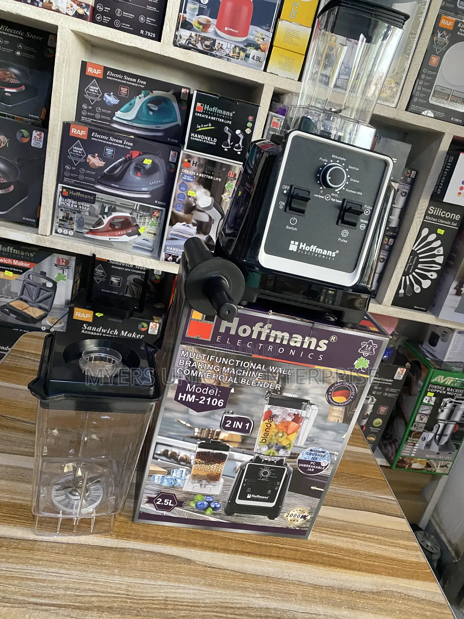 Hoffmans Multifunctional Wall Breaking Blender